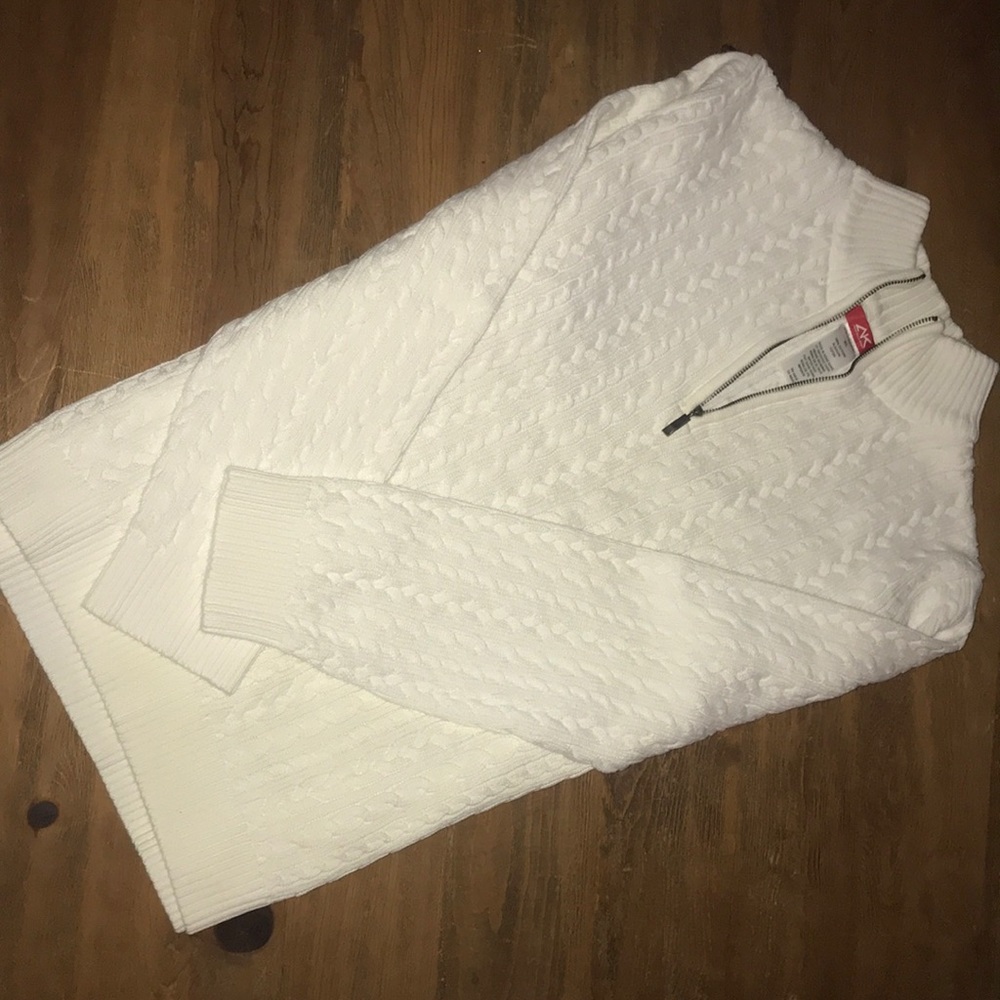 Anne Klein 1/4 zip up sweater